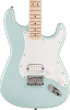 Squier Sonic Stratocaster HT H Maple Fingerboard White Pickguard Sonic Blue